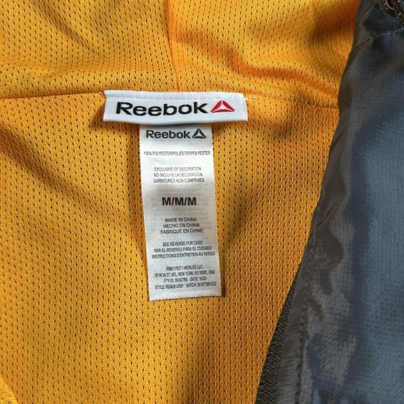 Reebok Black Windbreaker Jacket - Picture 8 of 8